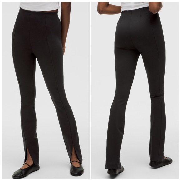 lululemon athletica Pants - Lululemon Stretch High-Rise Pull-On Pant Black small Nwt work pants 31" inseam